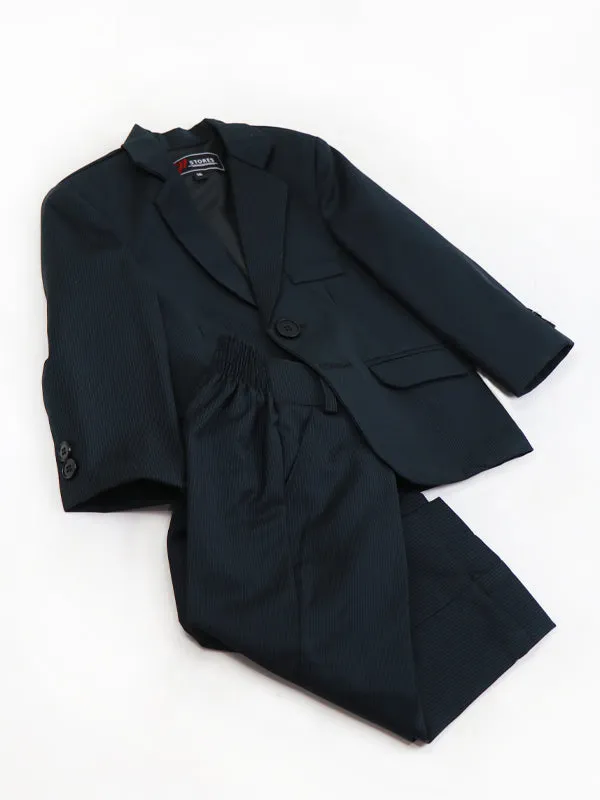 1Yr - 6Yrs 2PCS Coat Pant Suit for Boys Lined Black