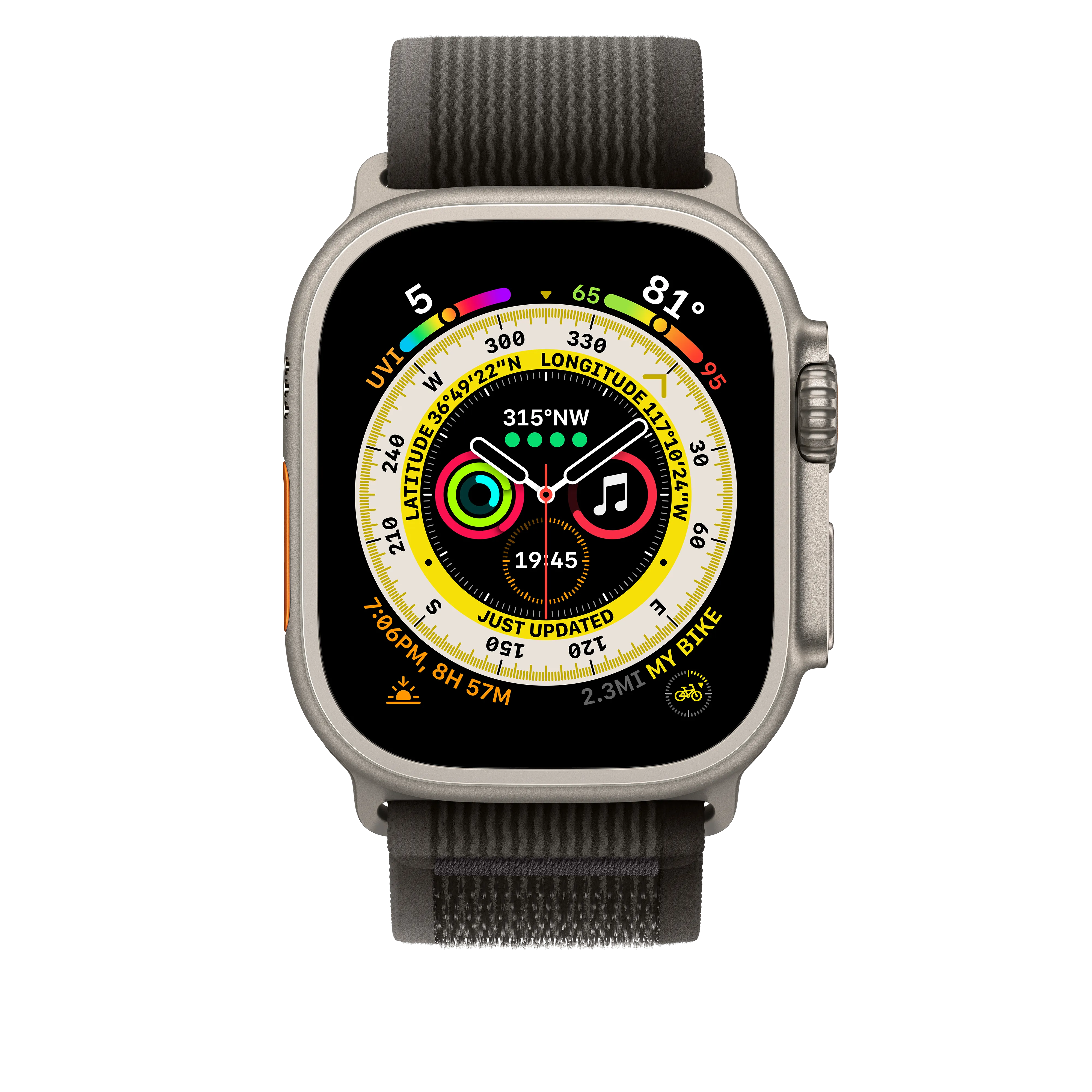 49mm Black/Grey Trail Loop - S/M