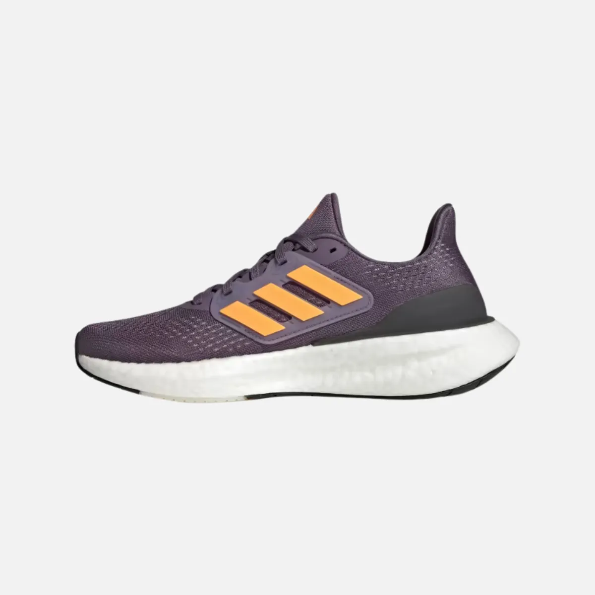 Adidas Pureboost 23 Women's Running Shoes -Shadow Violet/Flash Orange/Cloud White