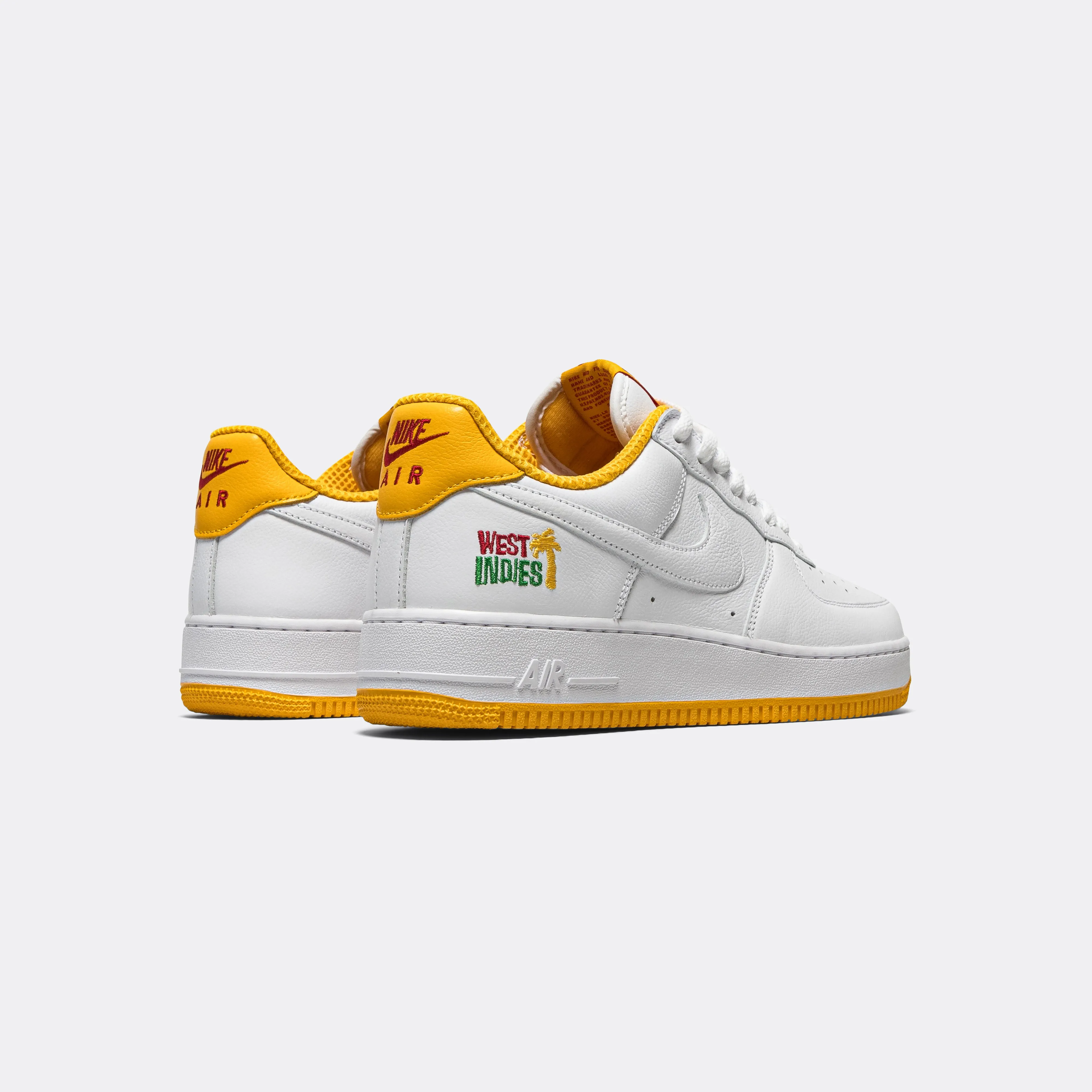 Air Force 1 Low 'West Indies' - White/University Gold