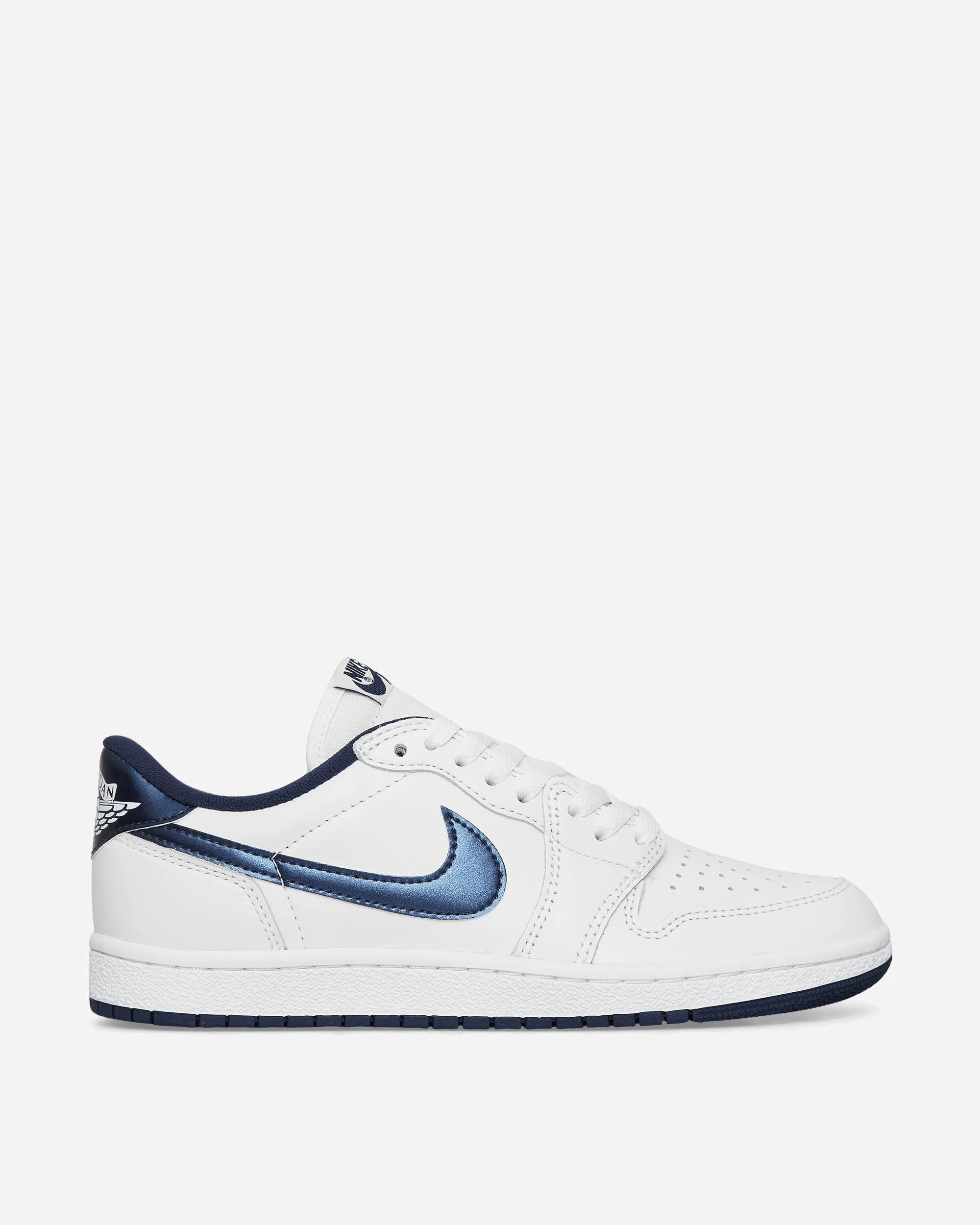 Air Jordan 1 Low Sneakers  White / Navy