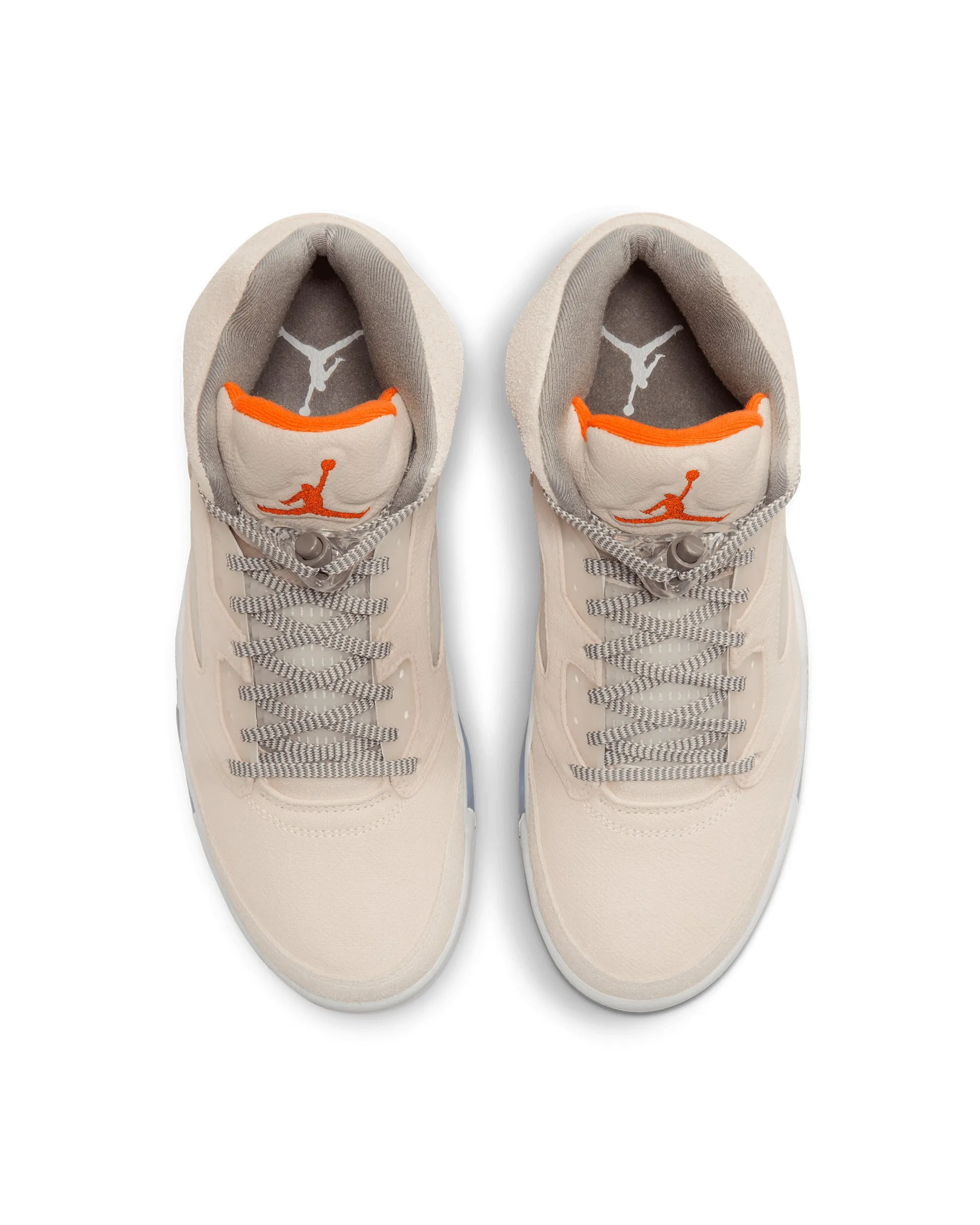 Air Jordan 5 Retro SE Craft - Light Orewood Brown / Safety Orange / Flat Pewter