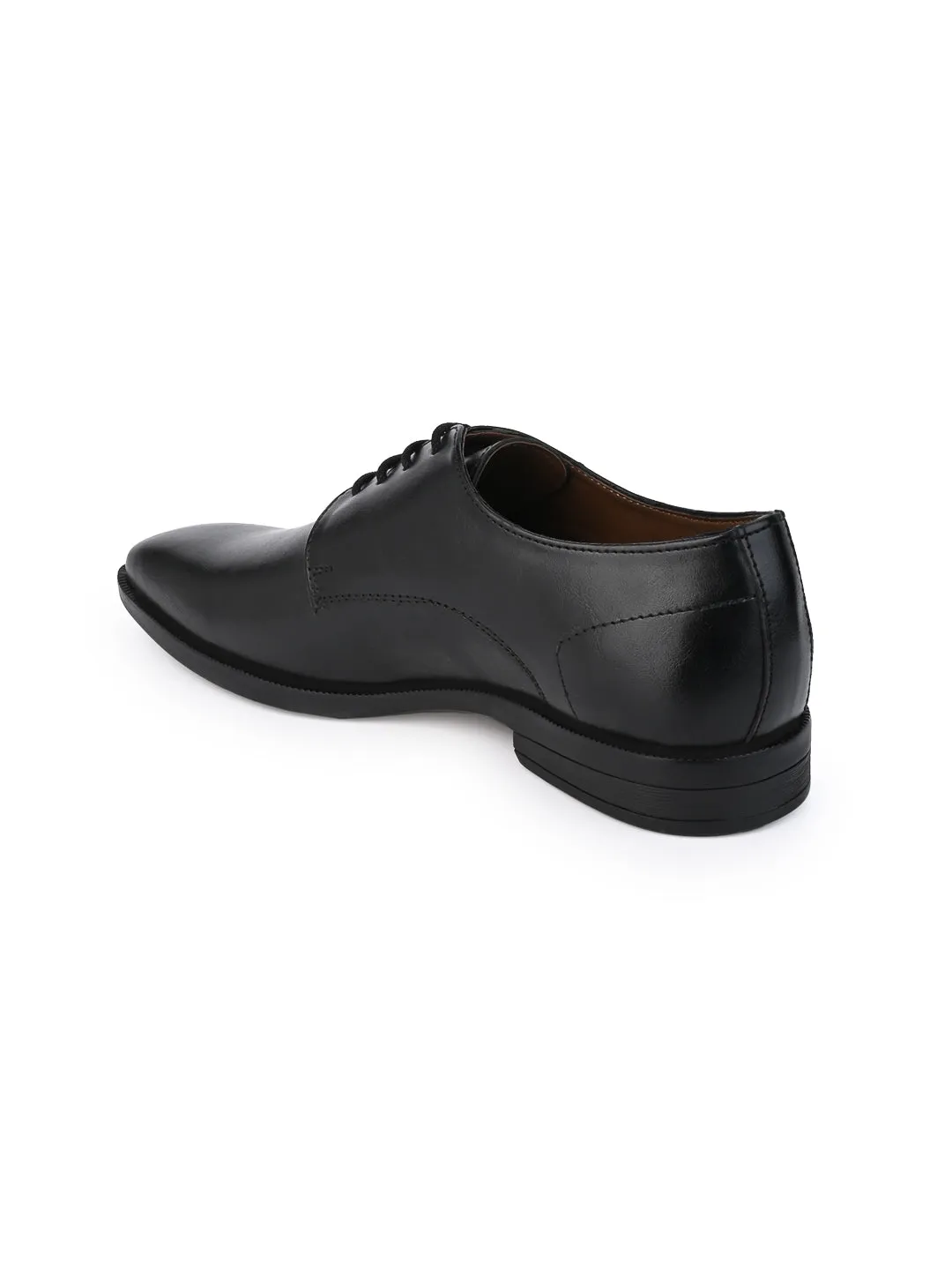 Alberto Torresi Black Laceup formal Shoes