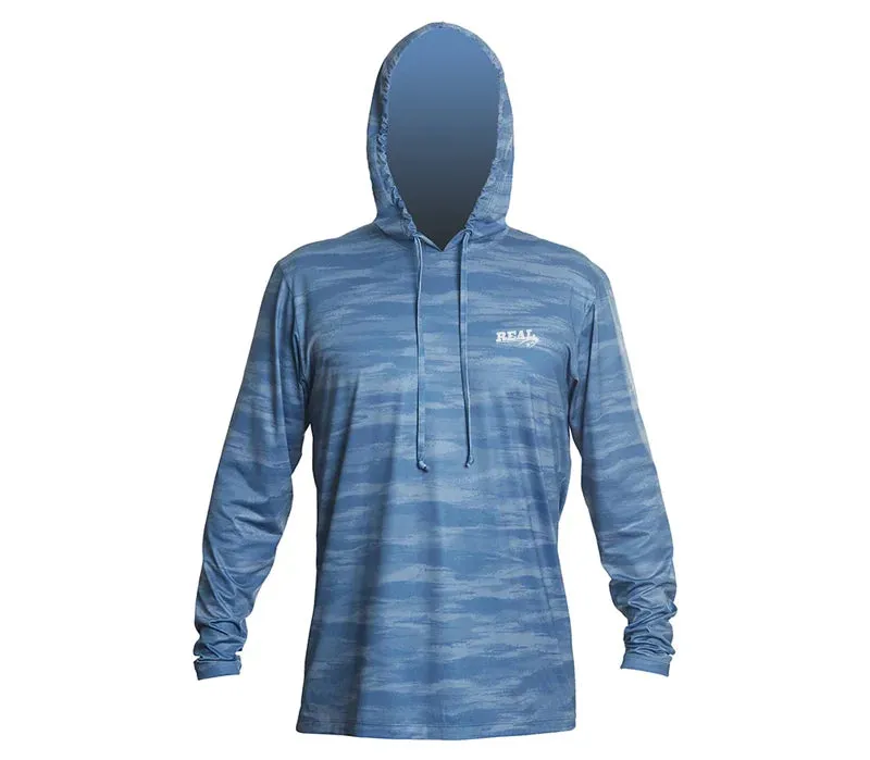 Anetik Low Pro Tech Hooded Sun Shirt-Azul Camo