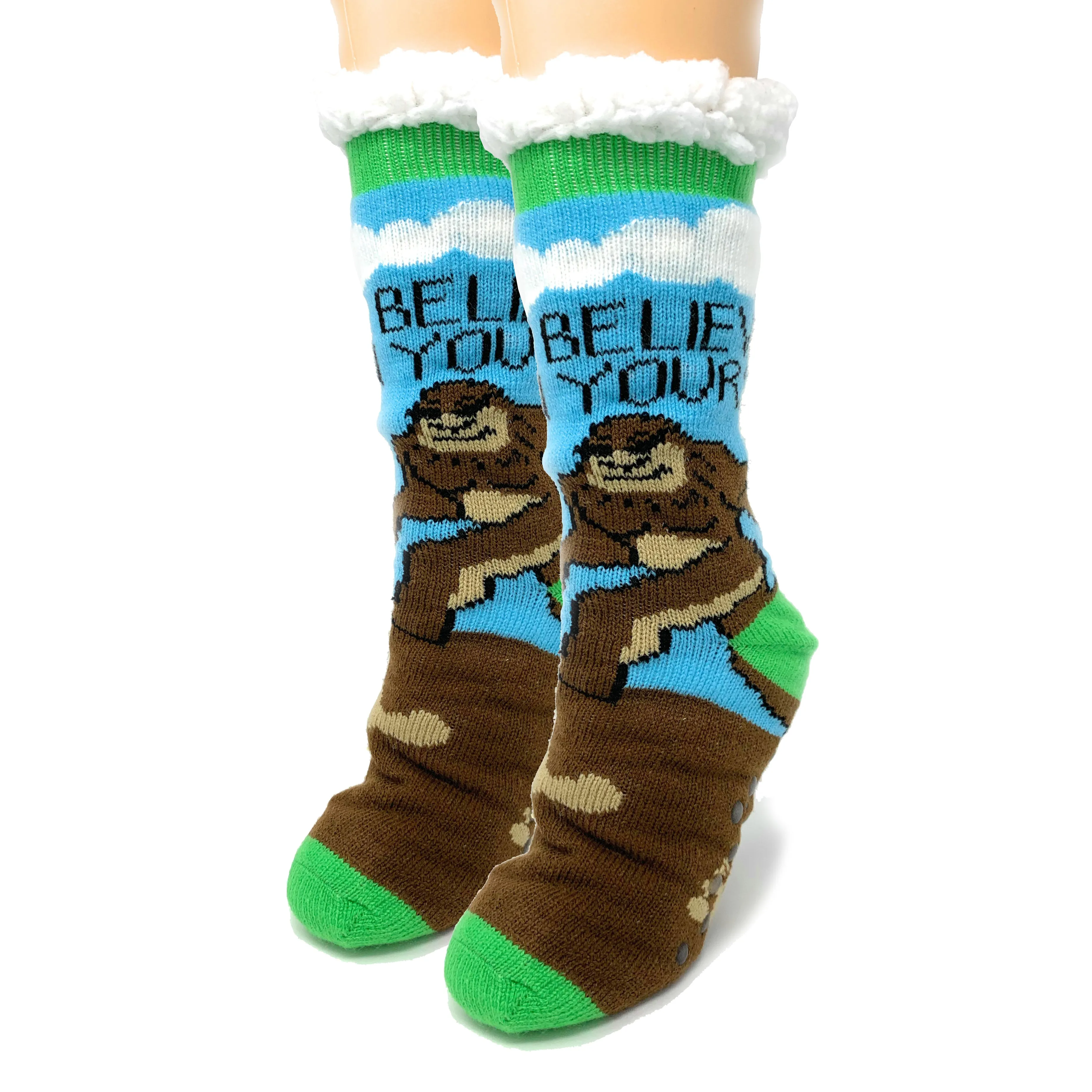 Believe Slipper Socks