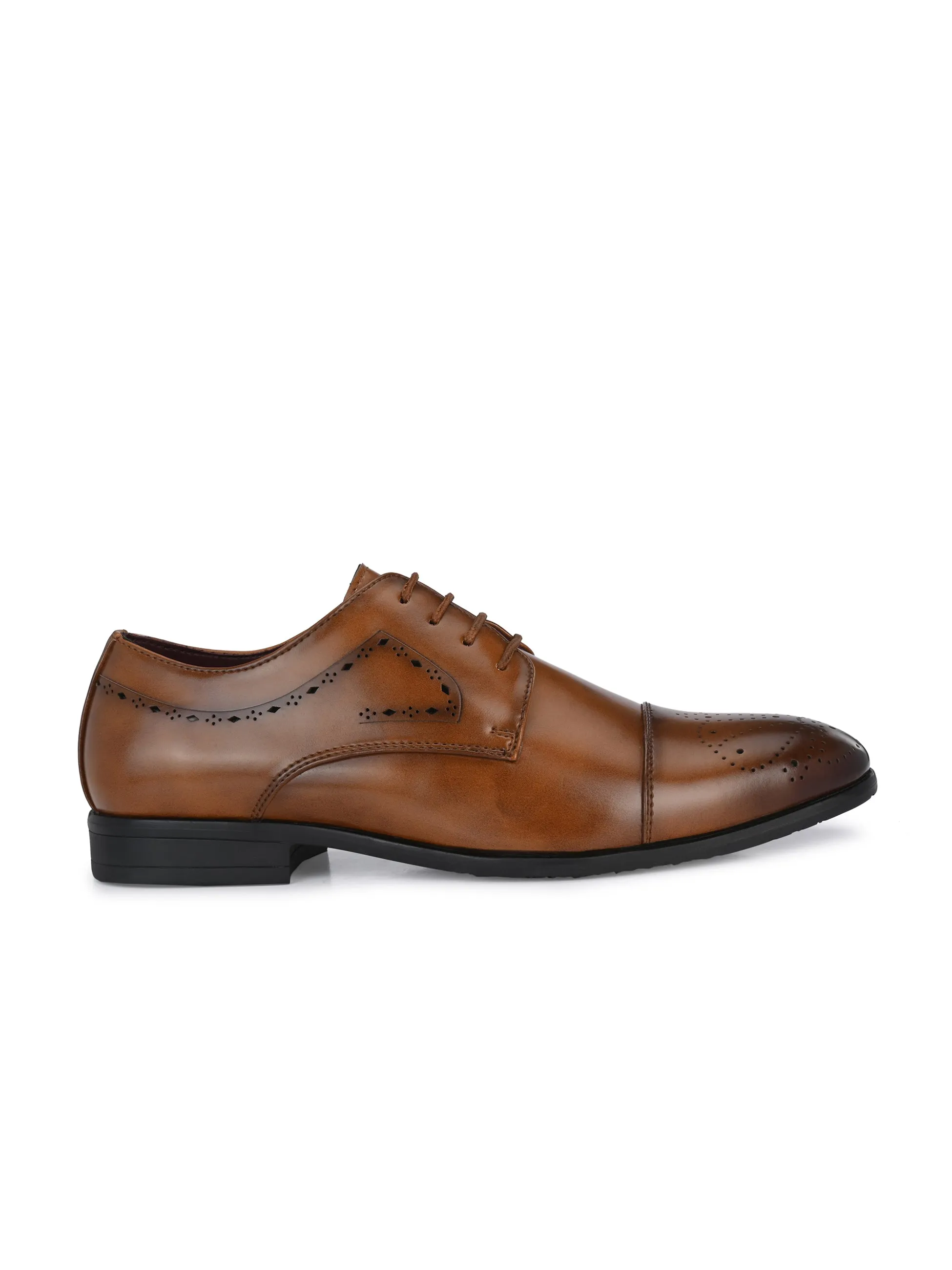 Bergamo Tan Formal Shoes