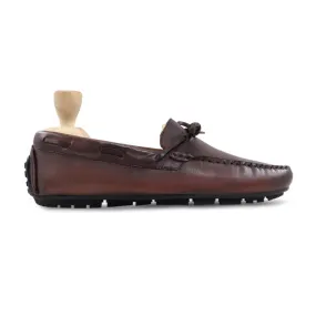 Beyren - Men's Reddish Brown Calf Driver Shoe