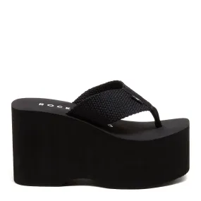 Bigtop Black Platform Flip Flop