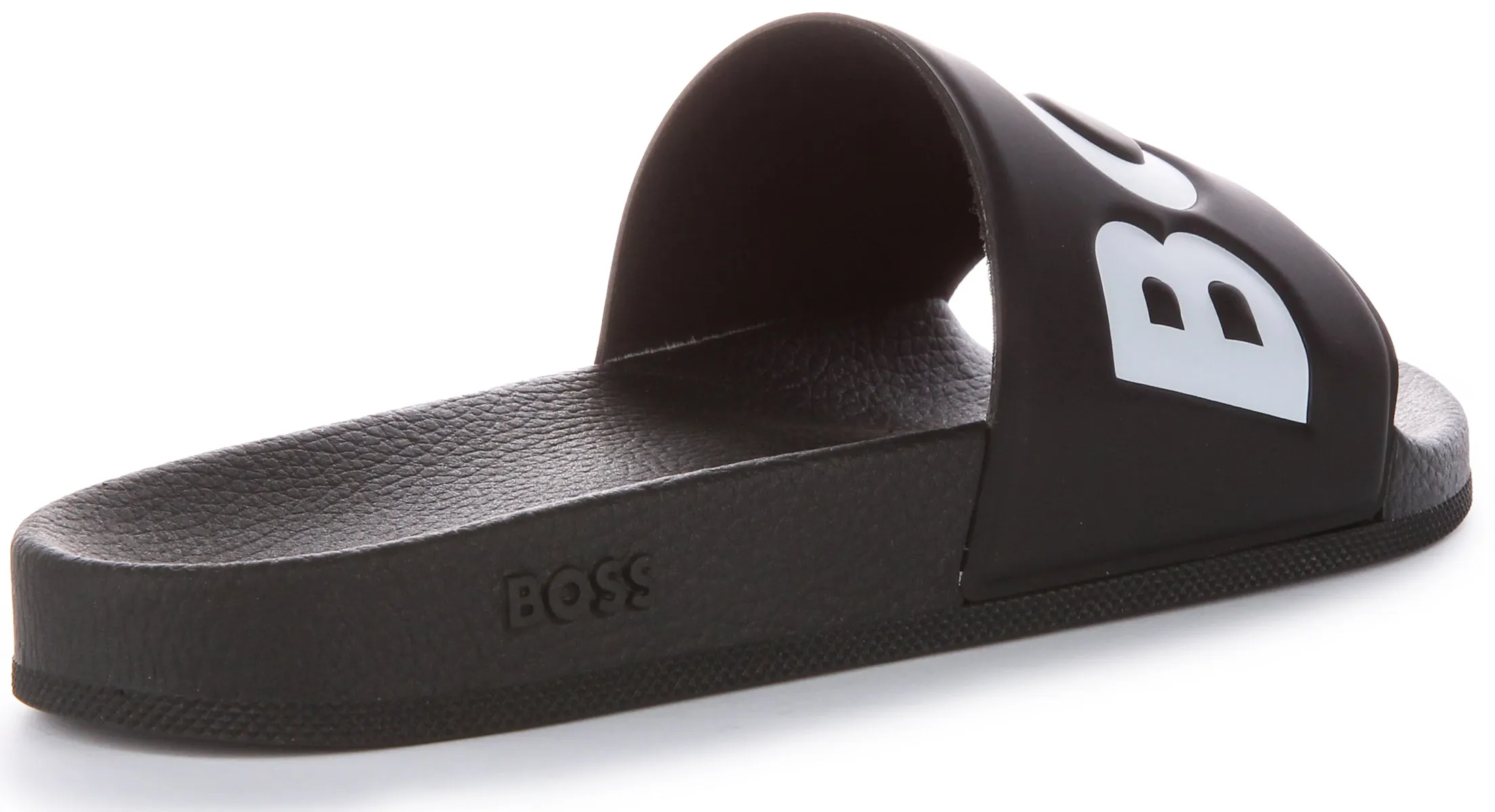 Boss Aryeh Slide In Black White For Men