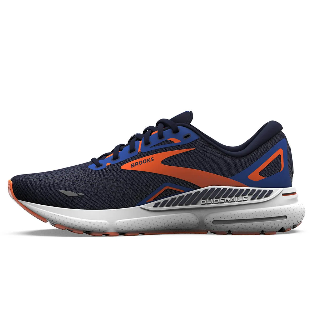 Brooks Adrenaline GTS 23 Mens | Peacoat/orange/surf the Web