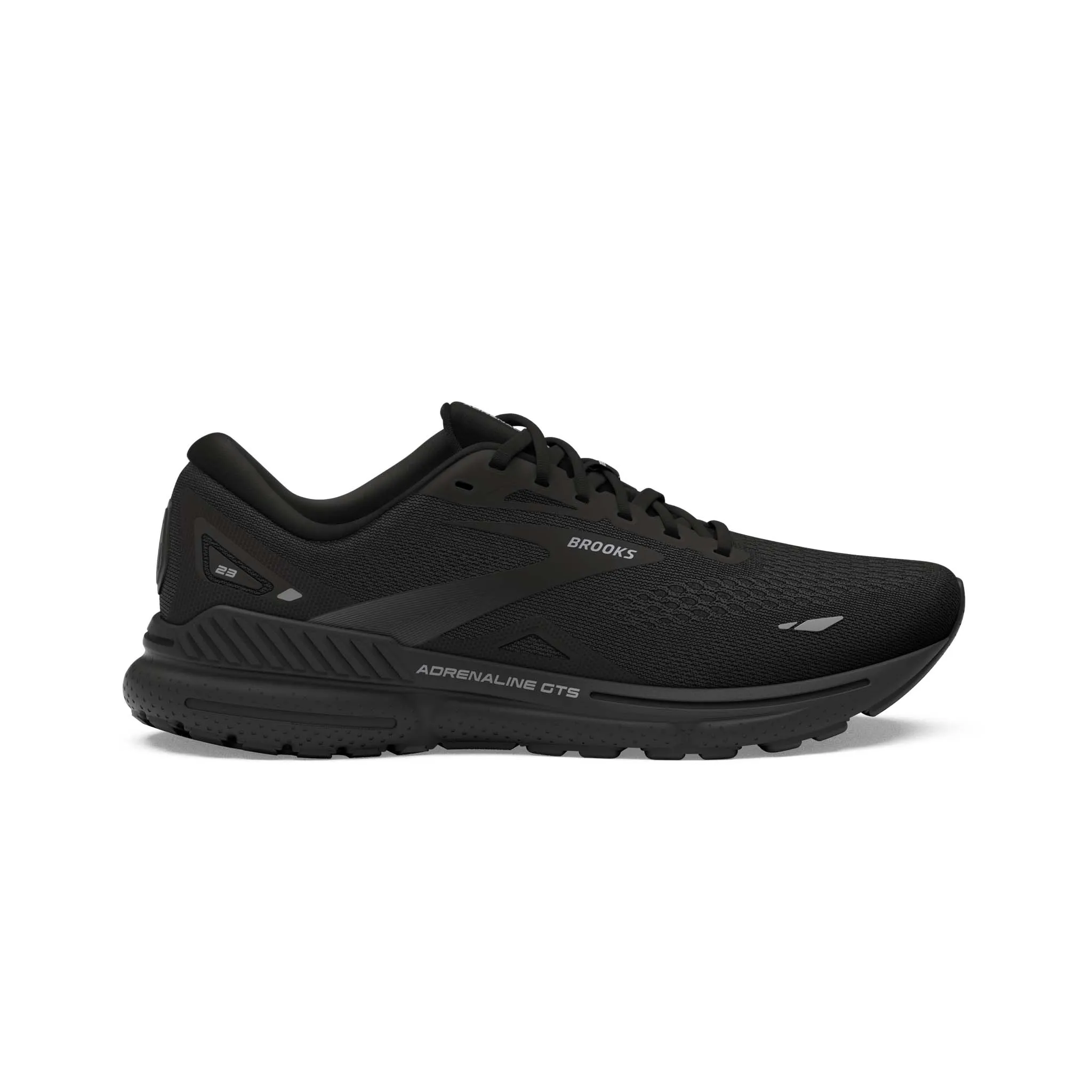 Brooks Adrenaline GTS 23 Mens Performance Running Shoes - Black