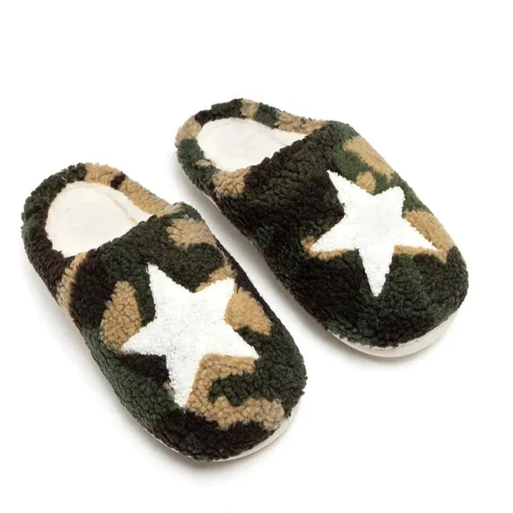 Camo Star Slippers