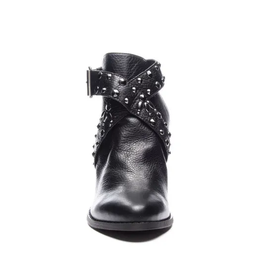 Chinese Laundry Small Town Leather Boots in Black