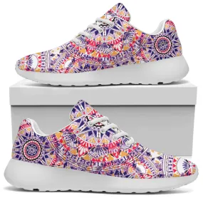 Colorful Mandala Sport Sneakers