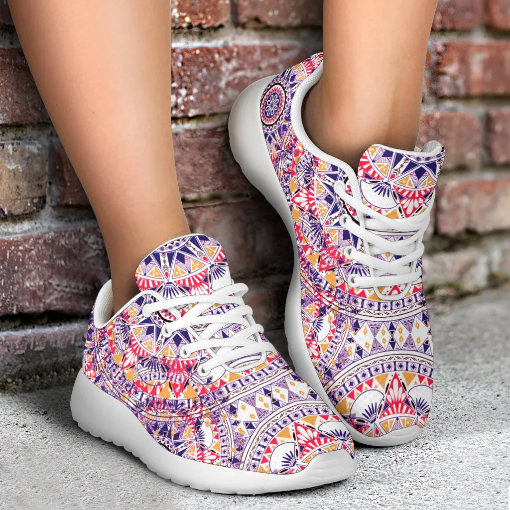 Colorful Mandala Sport Sneakers