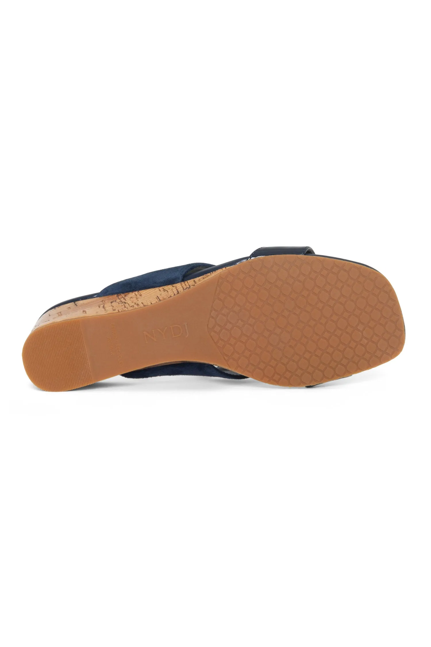 Contessa Wedge Sandals - Navy