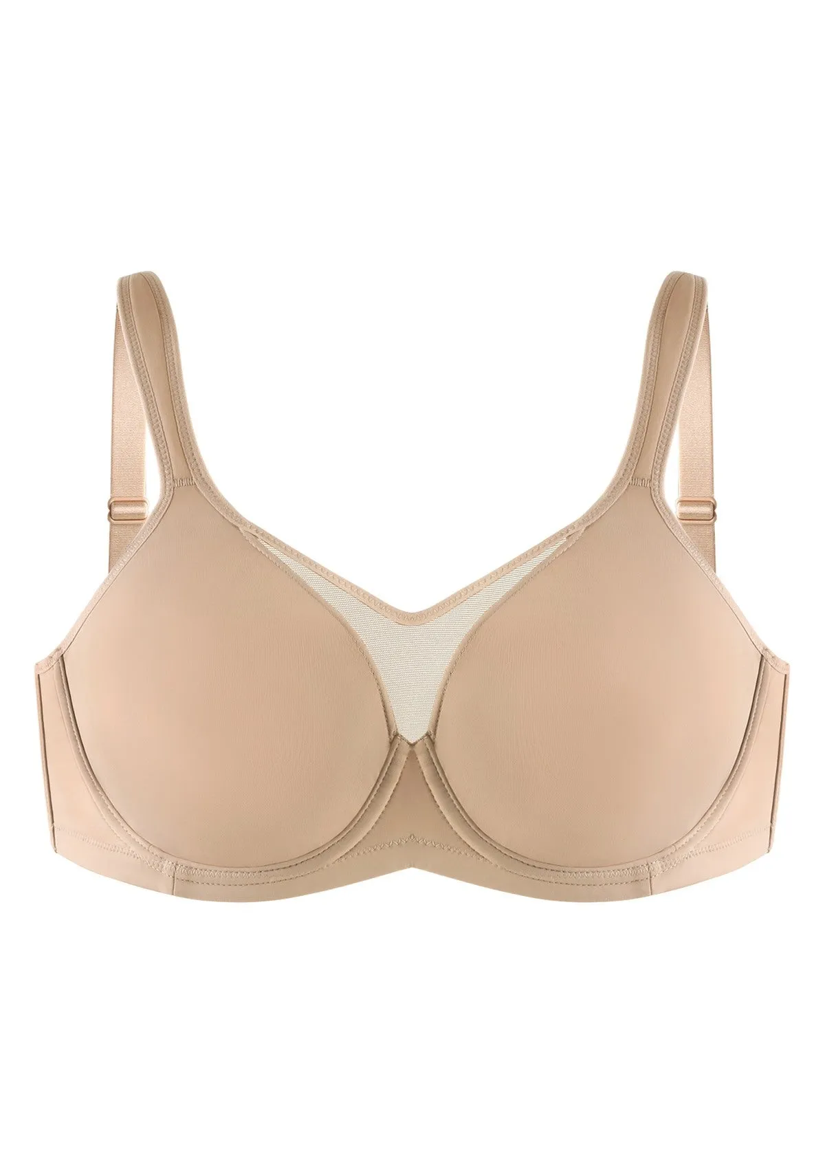 CoolComfort Smoothing Unlined Minimizer Underwire Bra