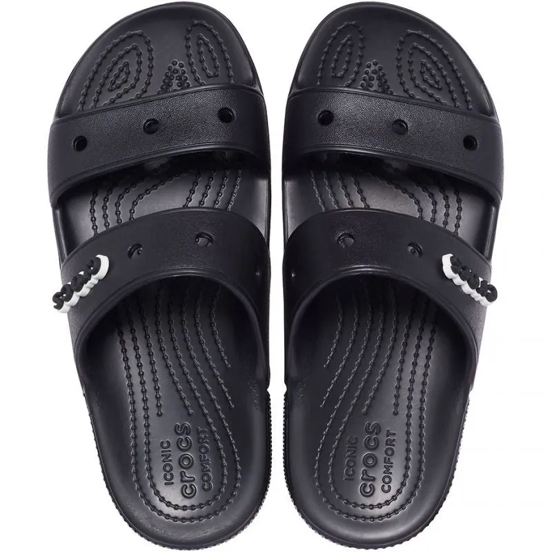 Crocs Mens Classic Slippers - Black