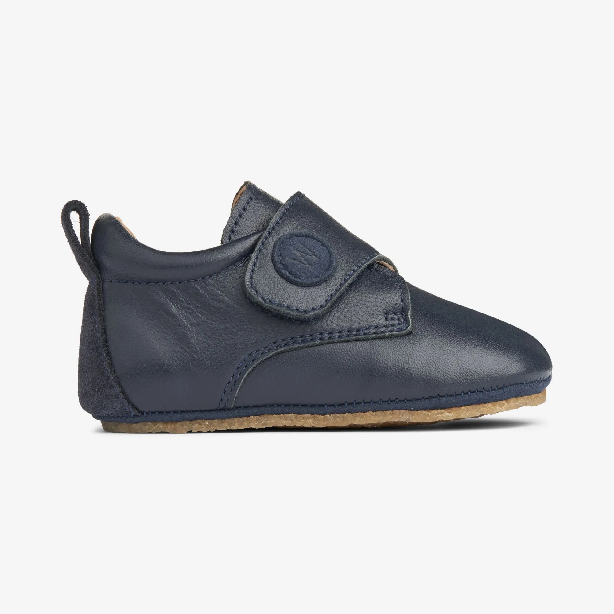 Dakota Leather Home Shoe | Baby - navy