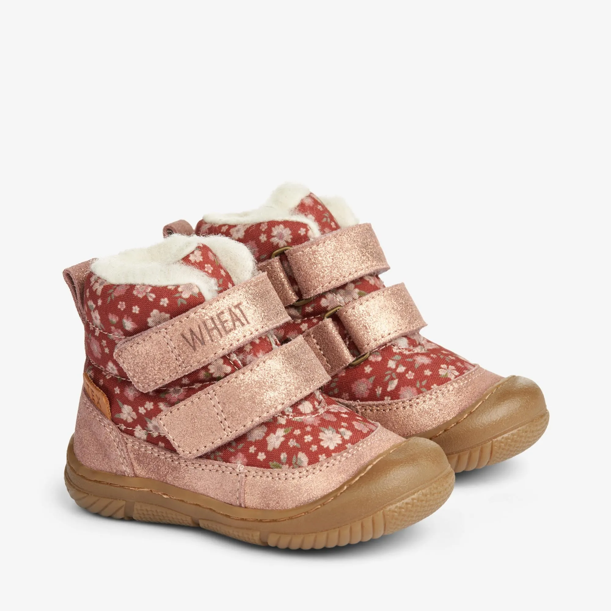 Dowi Pre Walker Velcro Tex | Baby - red flowers