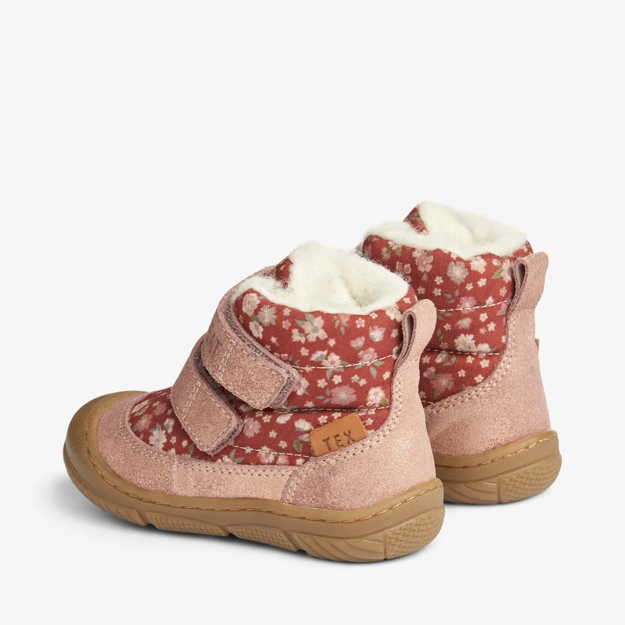 Dowi Pre Walker Velcro Tex | Baby - red flowers