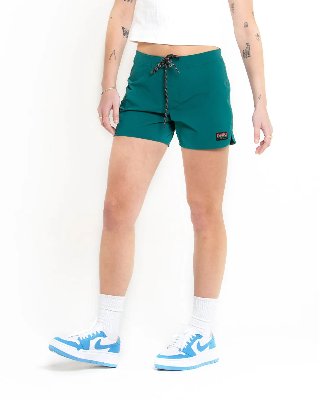 EARTH VIBE BOARDSHORT II - ALPINE GREEN