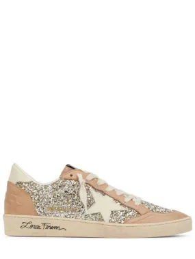 Golden Goose   20mm Ballstar glittered sneakers 