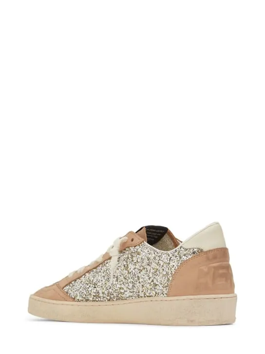 Golden Goose   20mm Ballstar glittered sneakers 