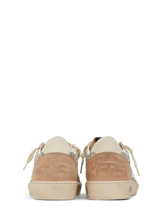 Golden Goose   20mm Ballstar glittered sneakers 