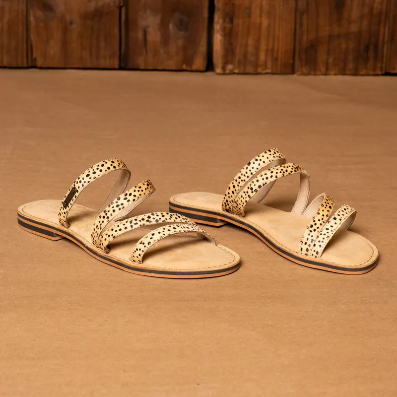 Kingsley Heath L Strap Sandal Wild/Brass