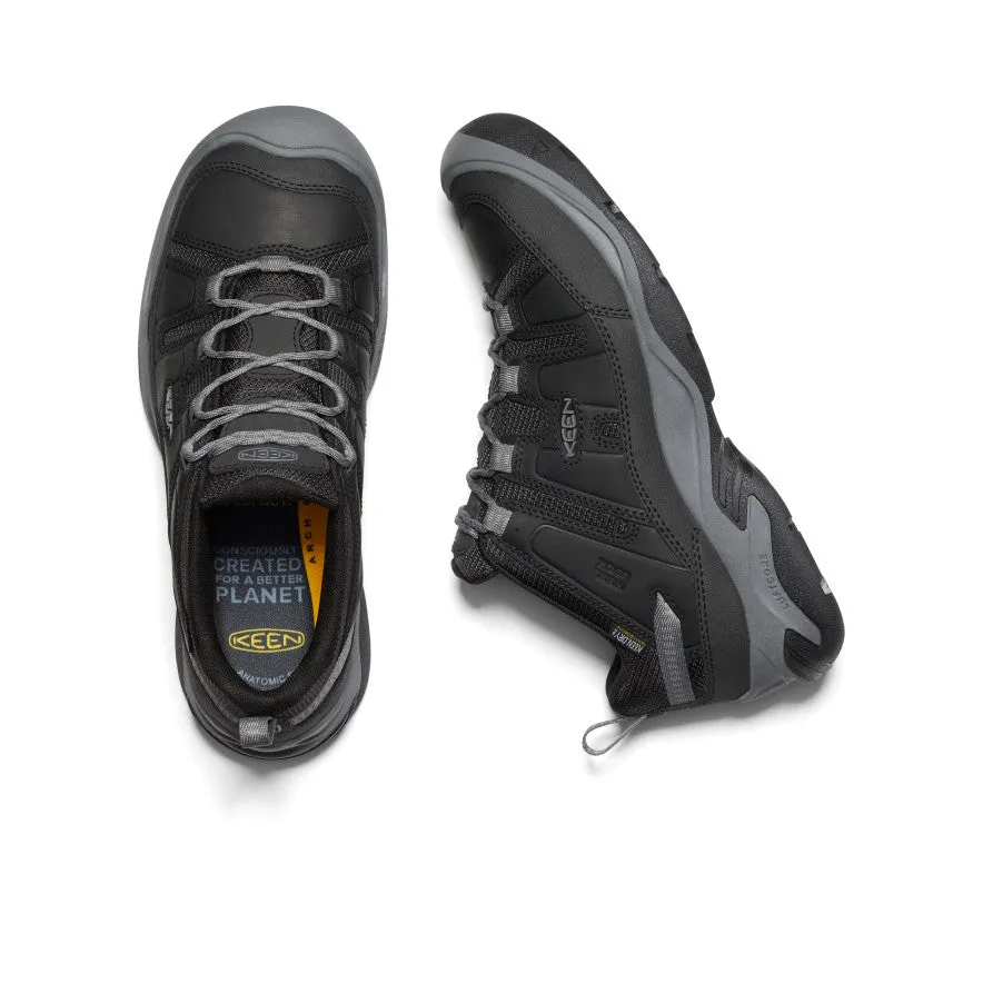 Men's Circadia Waterproof Shoe  |  Black/Steel Grey