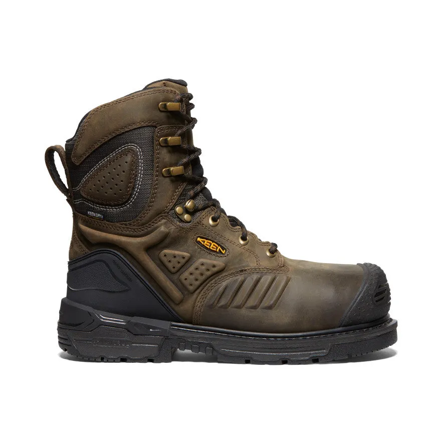 Men's CSA Philadelphia  8" Insulated Waterproof Boot (Carbon-Fiber Toe)  |  Cascade Brown/Black