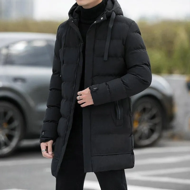 Men's Hooded Cotton Jacket Winter