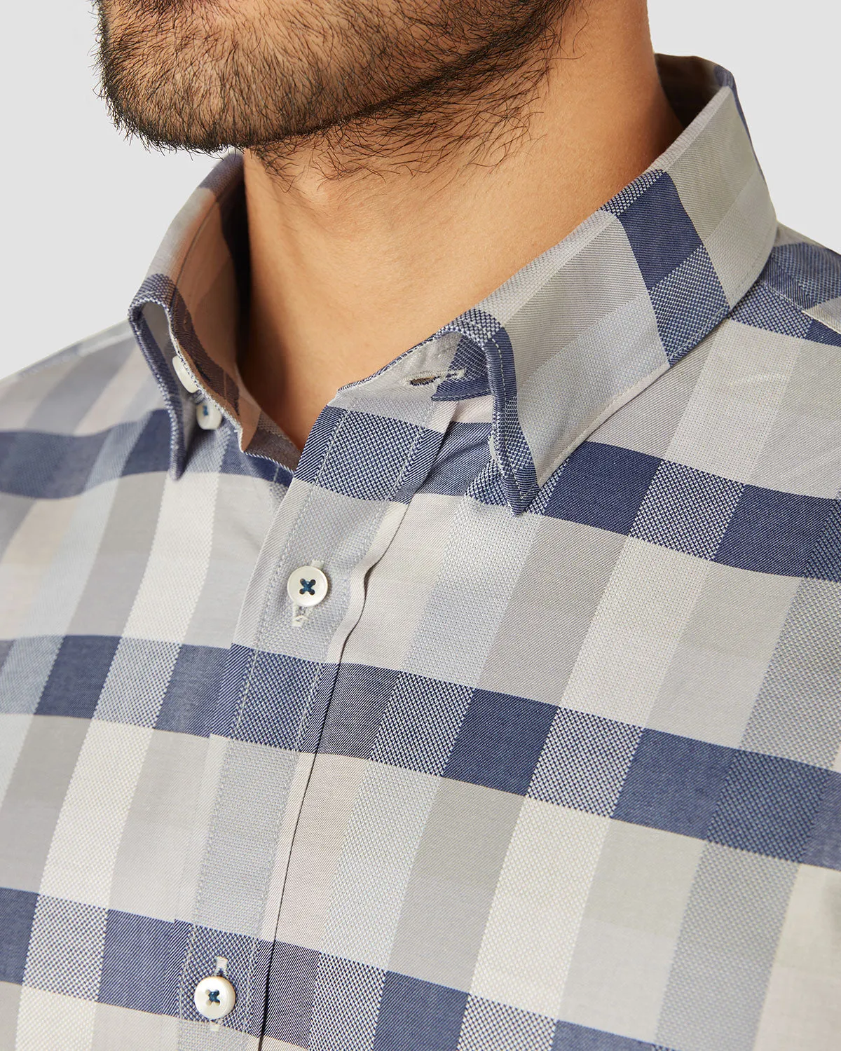 Monti Grey Matter Checked Shirt