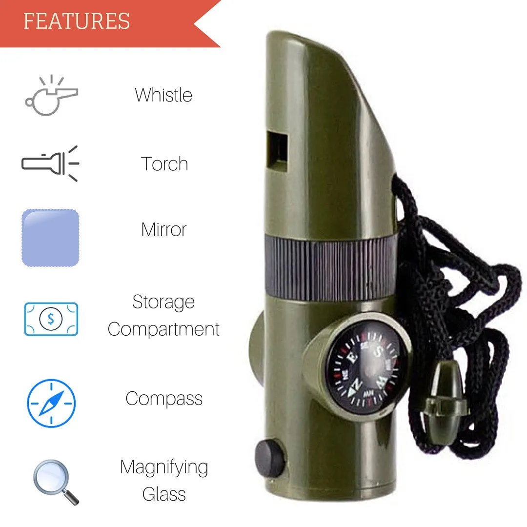 Multifunction Survival Whistle