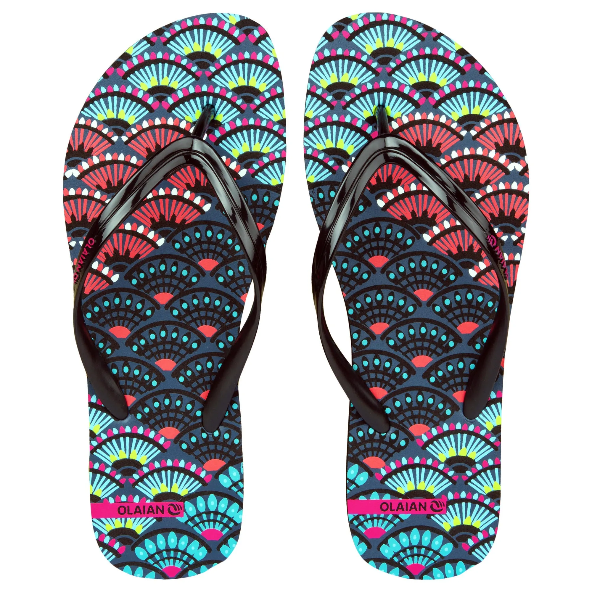 Olaian 120, Beach Flip-Flops, Women's