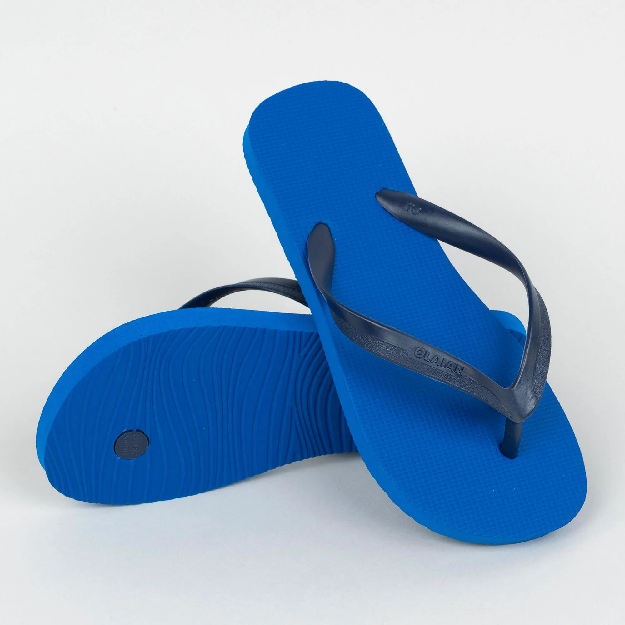 Olaian Boys' Flip-Flops - 100 Blue