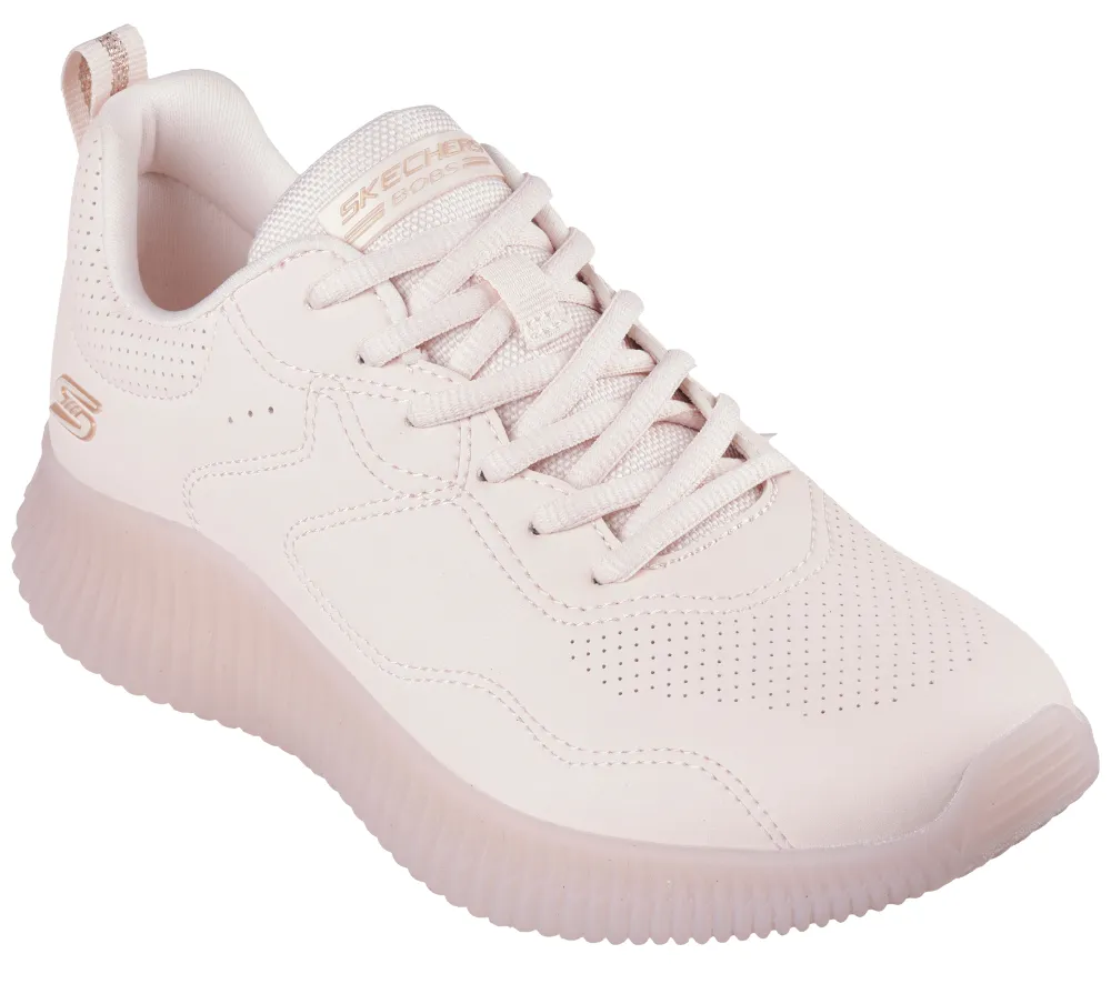 Pantofi sport, dama, SKECHERS BOBS GEO-HOW MARVELOUS 117422-LTPK roz, piele ecologica