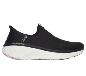 Pantofi sport, dama, SKECHERS D'LUX WALKER HAPPY STEP 150099-BKPK negru, textil