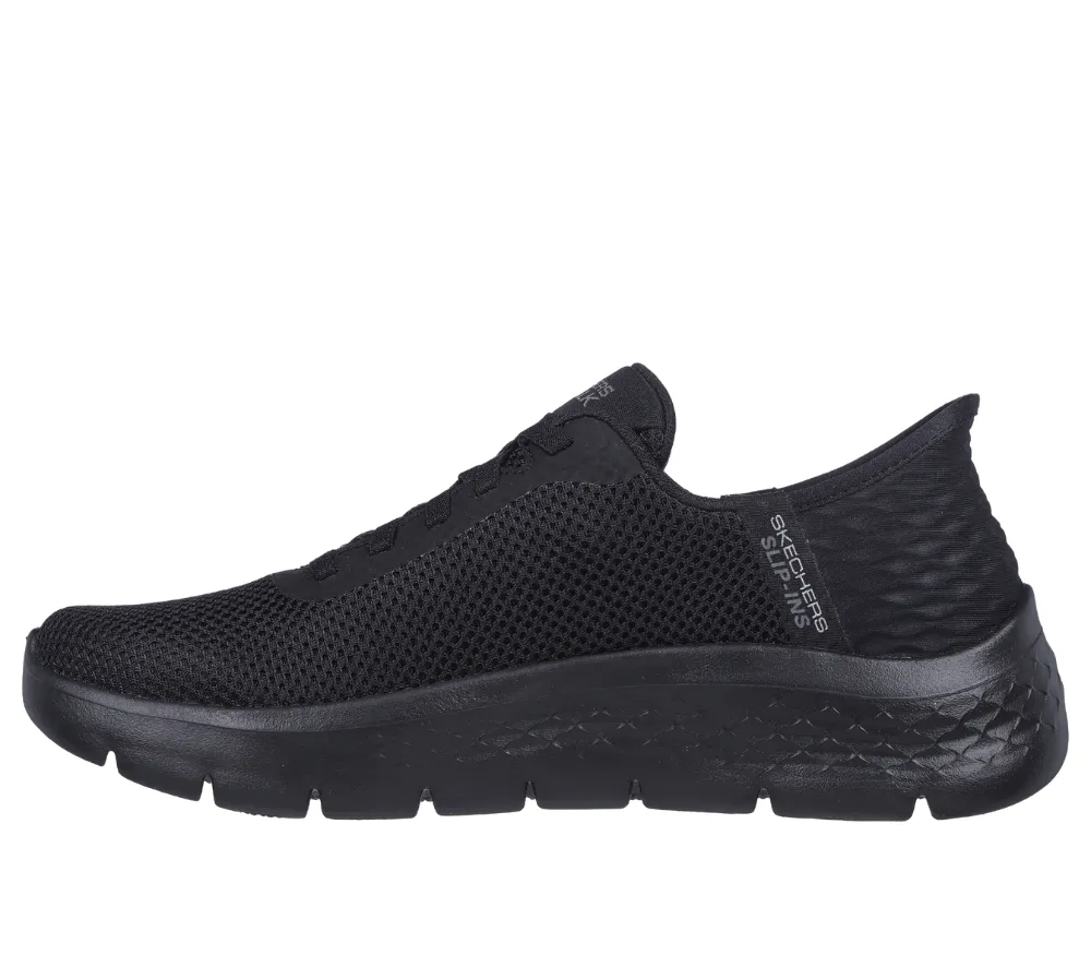 Pantofi sport, dama, SKECHERS GO WALK FLEX-GRAND ENTRY 124836-BBK negru, textil