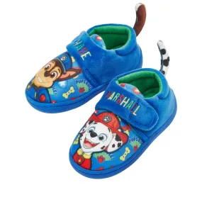 Paw Patrol Blue Graphic Print Slippers