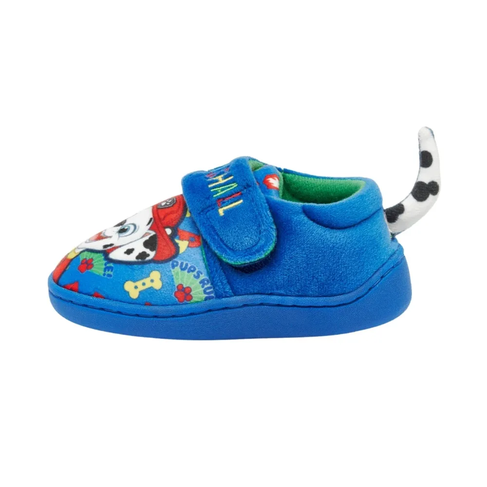 Paw Patrol Blue Graphic Print Slippers