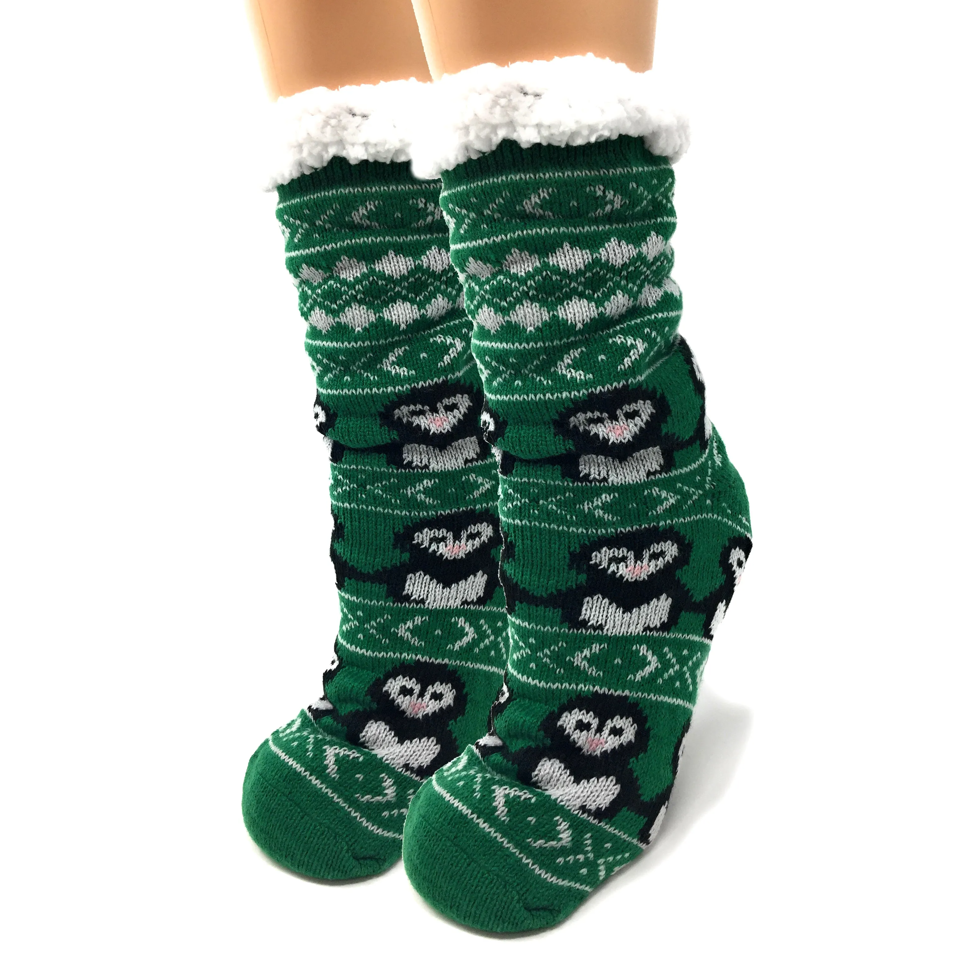 Penguin Dance Slipper Socks