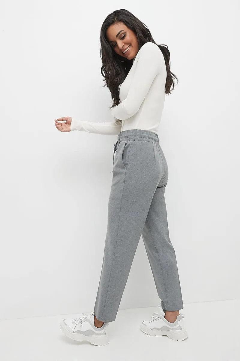 Pull-on Trousers with Real Pockets