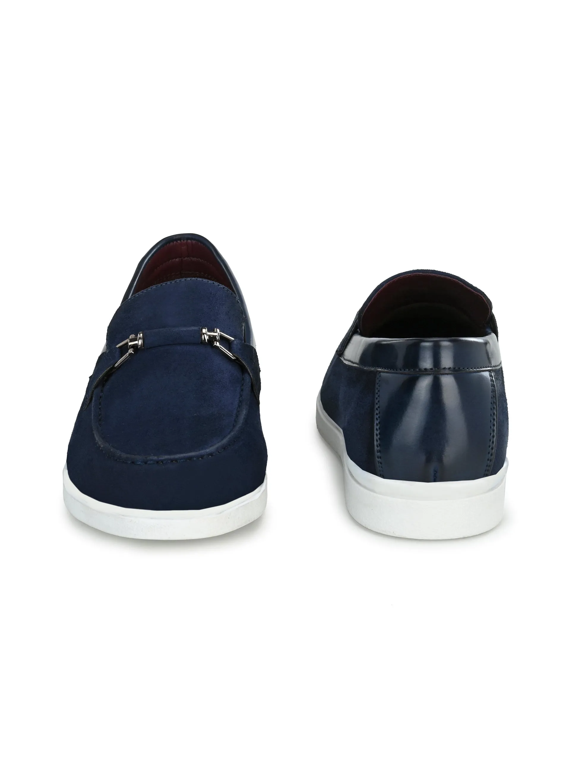 Saint Blue Penny Loafers