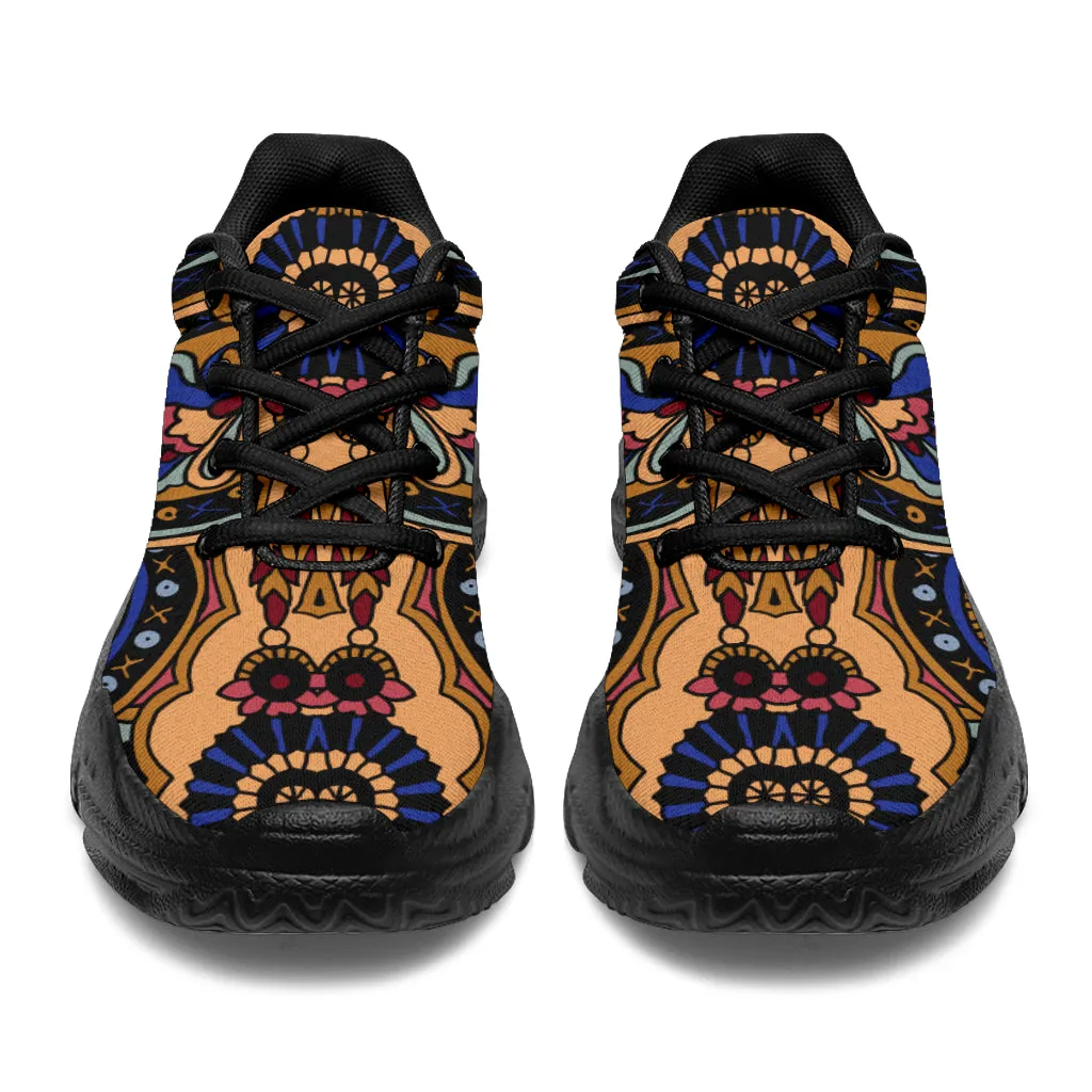 Spiritual Patterns - Chunky Sneakers