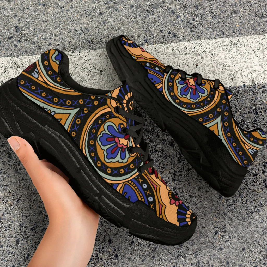 Spiritual Patterns - Chunky Sneakers