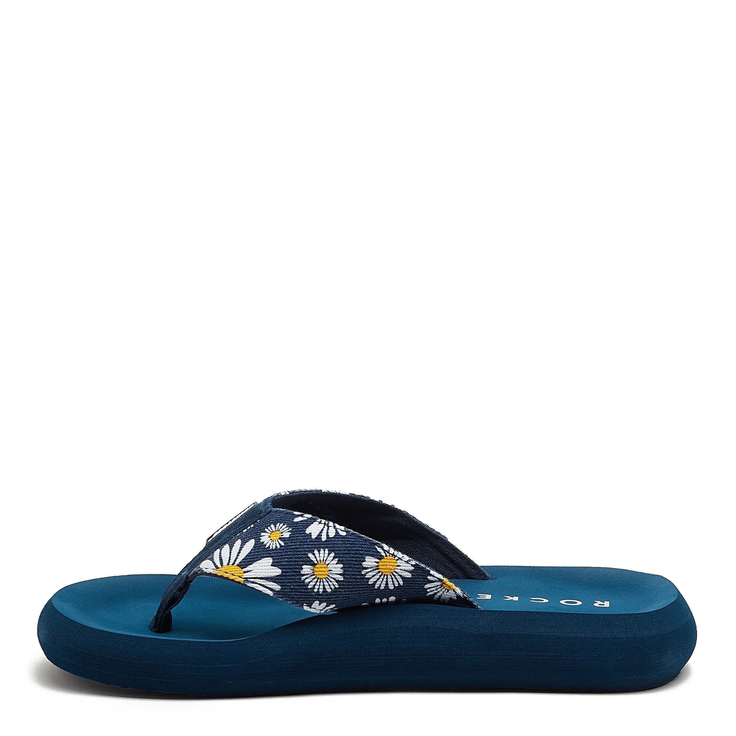 Spotlight Navy Floral Flip-Flops