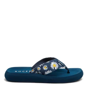 Spotlight Navy Floral Flip-Flops