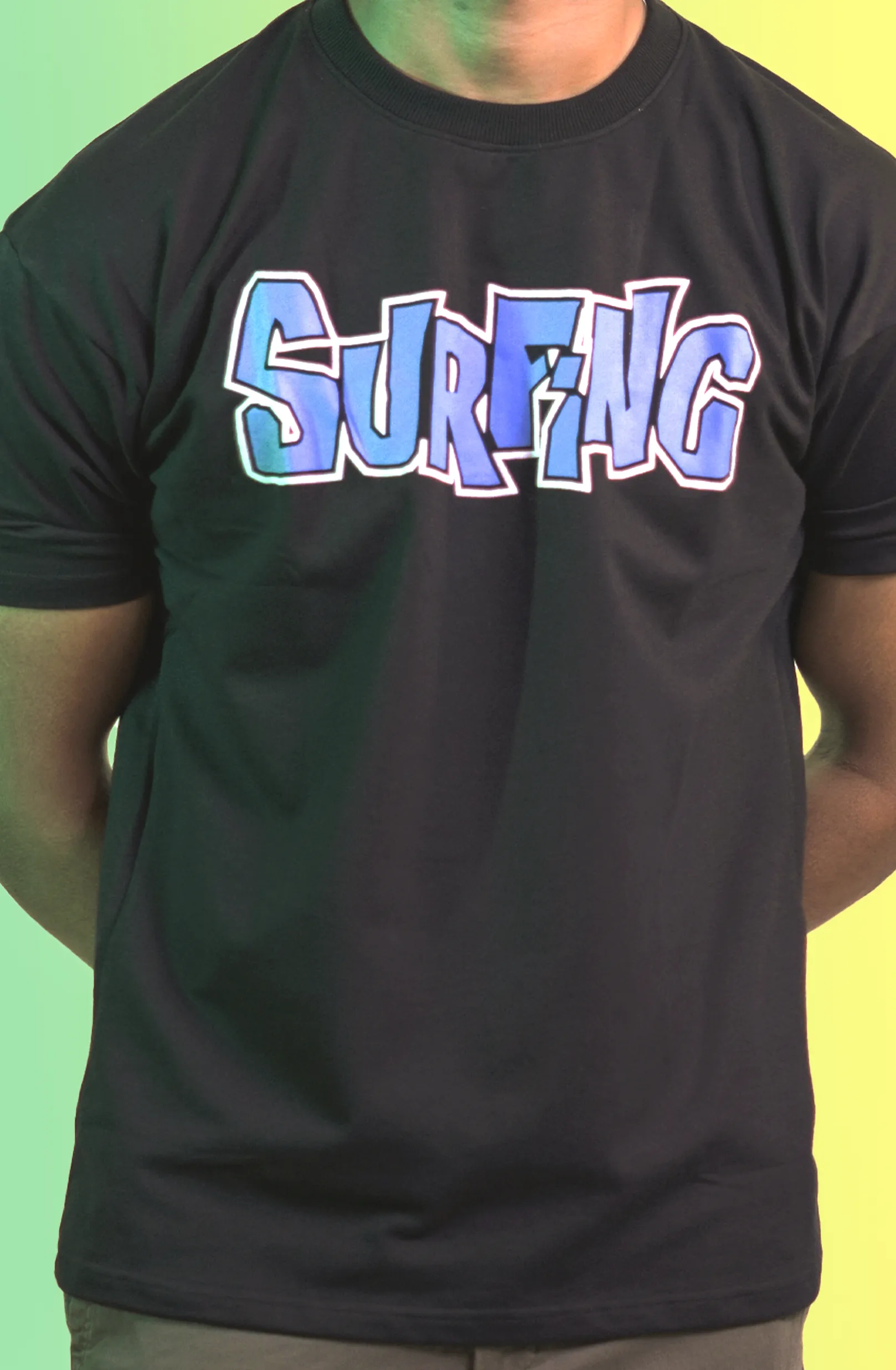 Summer Vibe Black T-shirt